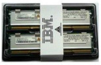 IBM 16GB ( 2 X 8GB) PC2-5300 CL5 ECC DDR2 667MHZ 240 PIN  43V7356
