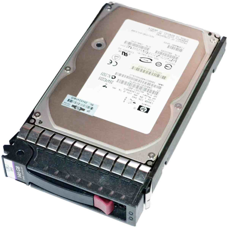 HP 146GB 15K 3.5 1 Port NHP SAS Rmkt HDD