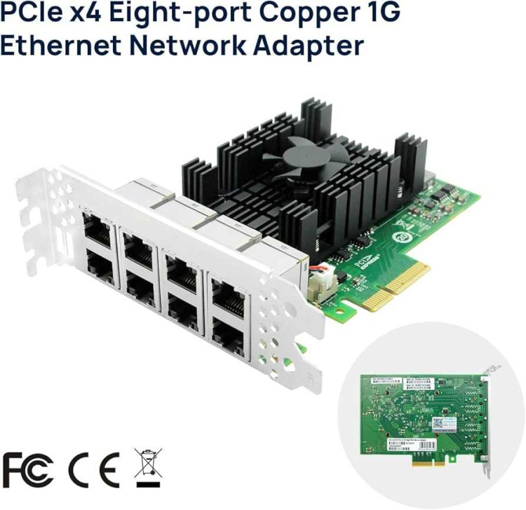 GIGABIT ETHERNETIOM-8MB, ORDER UP TO 4 GBIC'S GIGABIT ETHERNETIOM-8MB, ORDER UP TO 4 GBIC'S