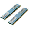 IBM 16GB ( 2 X 8GB) PC2-5300 CL5 ECC DDR2 667MHZ 240 PIN  40V6128