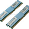IBM 16GB ( 2 X 8GB) PC2-5300 CL5 ECC DDR2 667MHZ 240 PIN  40V6128