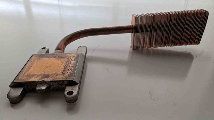 Dell Heatsink Pipe Assembly