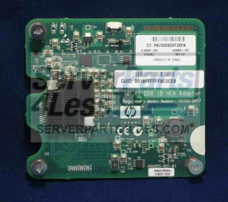 406855-001 HP BLC 4X DD IB MEZZANINE HCA KIT 406855-001 HP BLC 4X DD IB MEZZANINE HCA KIT