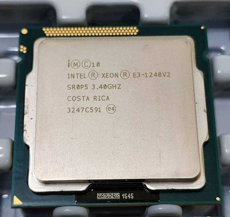 Процессор Intel Original LGA1155 Xeon E3-1240v2 (3.4GHz/8M) (FCLG) OEM