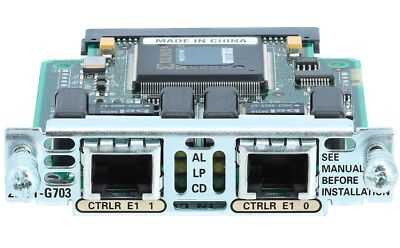 Cisco 2-port RJ48 Multiflex Trunk