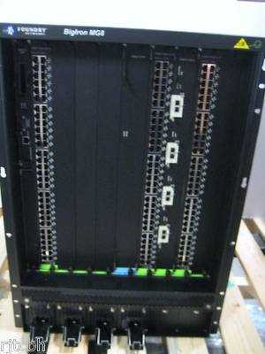 BigIron MG8 4-port 10-GbE IPv4/v6 module, XENPAK pluggable media