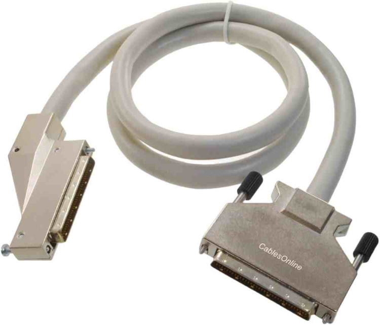 CBL, DATA, 68P, HD, SCSI, 3FT