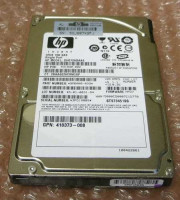 HP 72.8GB 15K SAS SINGLE PORT 2.5" HOT PLUG HARD DRIVE