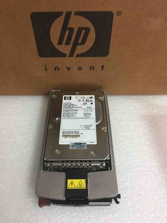 HP 36GB 15K SCSI HDD HP 36GB 15K SCSI HDD