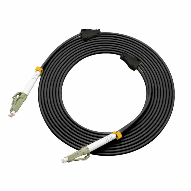 Fbr Optic Cable 50m LC Duplex 50/125 M/M SI Fbr Optic Cable 50m LC Duplex 50/125 M/M SI