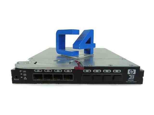 HP Brocade 4/24 SAN Switch W/ 4 GBICS HP Brocade 4/24 SAN Switch W/ 4 GBICS