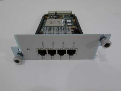 4 PORT E1 (CIRCUIT EMULATION) RJ-48 PAM