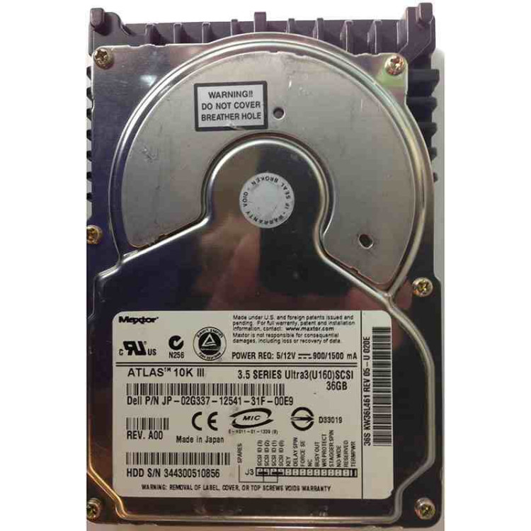 36GB SCSI U160 10K RPM