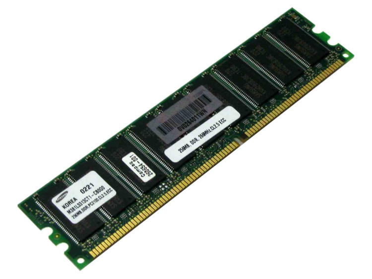 256MB DDR PC2100 ECC DIMM