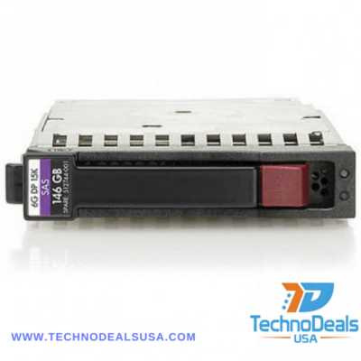HP 146GB 15K 2.5" 6G DUAL PORT SAS SC ENT HARD DRIVE 653950-001