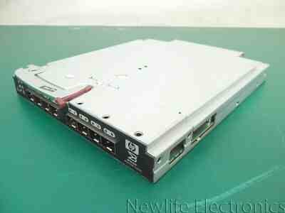 F/S RETAIL HP Brocade 4/24 SAN Switch Power Pack W/ 4 GBICS