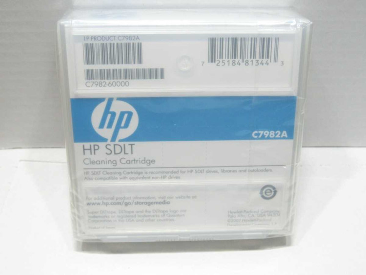 hp SDLT cleaning cartridge 7A