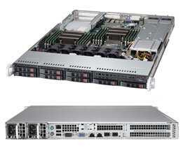 Платформа SuperMicro SYS-1027R-72RFTP DDR3 Reg 2.5" max8 LSI2208 Gold 2x750W 2xLGA2011/16xDDR3 2xRJ-45/2x10Gb/s SFP+ 1U (SYS-1027R-72RFTP)