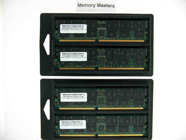 A6834A HP 4GB (4X1GB) PC2100 SDRAM KIT