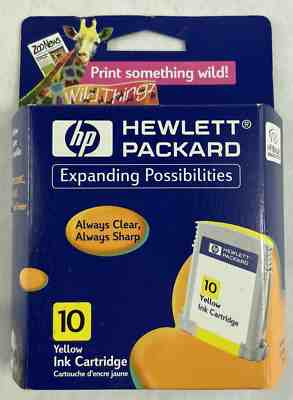 HP No 10 Yellow Ink Cartridge, EUR