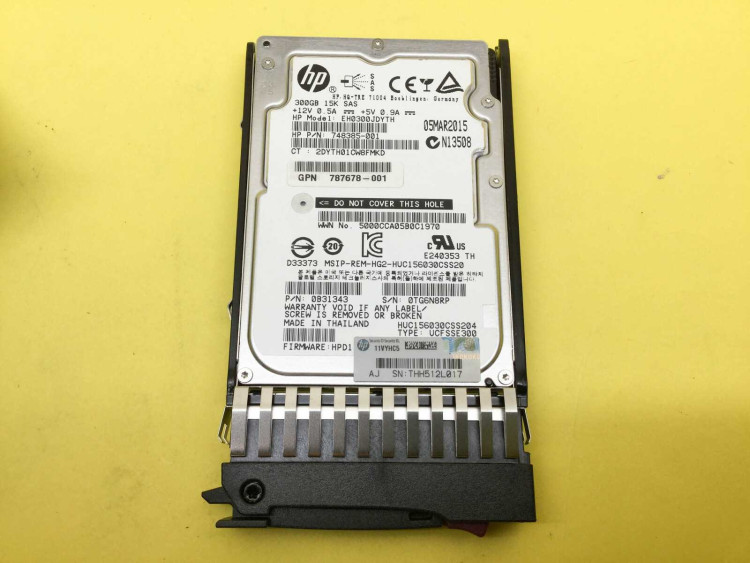 Жесткий диск HP MSA 1x300Gb 15K (J9F40A)
