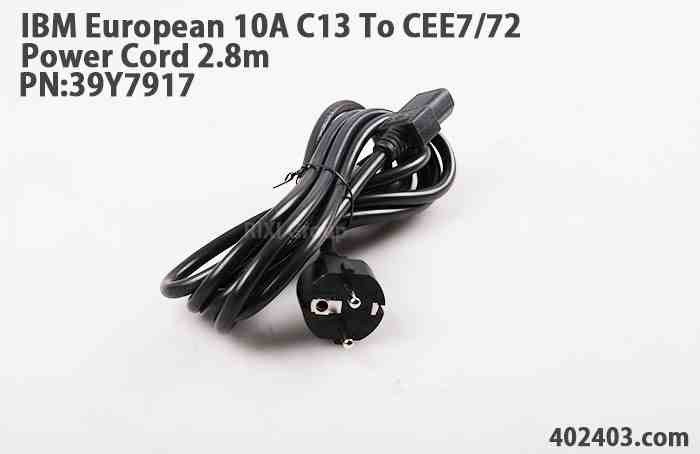 European 10A C13 To CEE7/72 European 10A C13 To CEE7/72