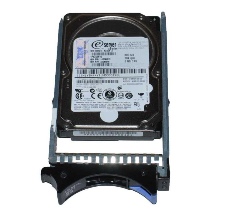 IBM 300GB 10K SAS 6G 2.5" HARD DRIVE NEW BULK MBD2300RC