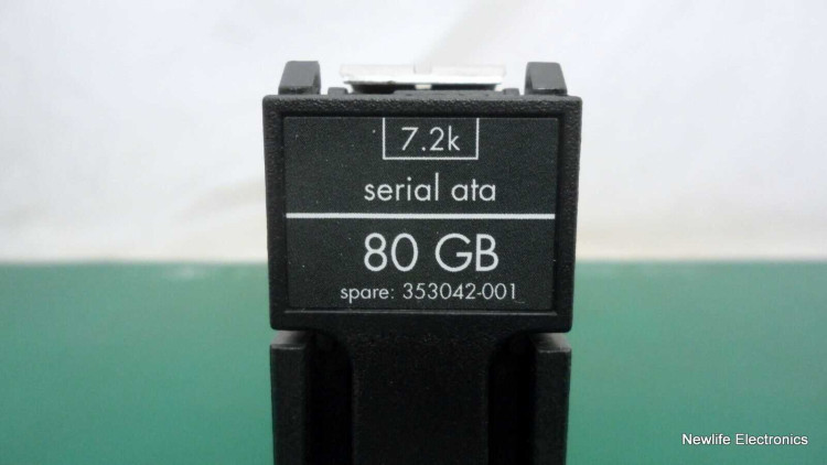 HP 80GB SATA 7200 RPM 3.5" HOT PLUG HARD DRIVE 353042-001