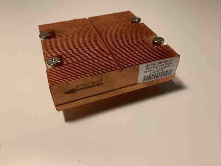 HP HEATSINK FOR DL140 G2
