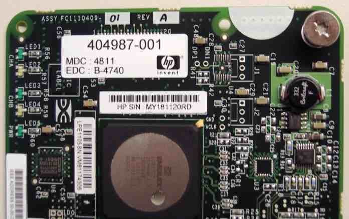 HP 4Gb FC HBA for HP C-Class BladeSystem HP 4Gb FC HBA for HP C-Class BladeSystem