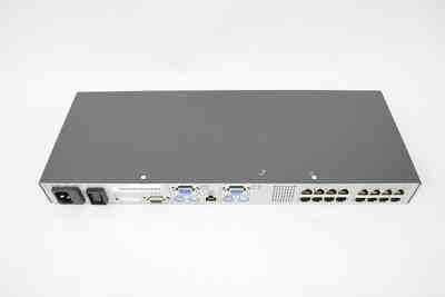 COMPLETE W/ RAILS EO1013 HP 0x2x16 KVM Console Switch