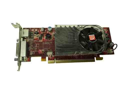 ATI Radeon HD2400pro 128MB PCI-E Dual-head DVI Low