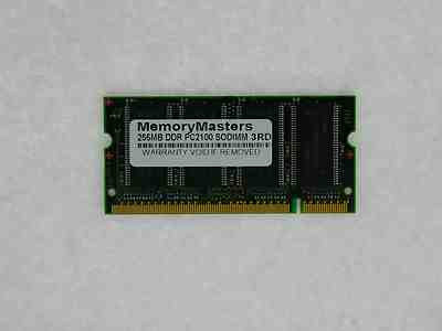 256MB DDR PC2100 ECC SODIMM