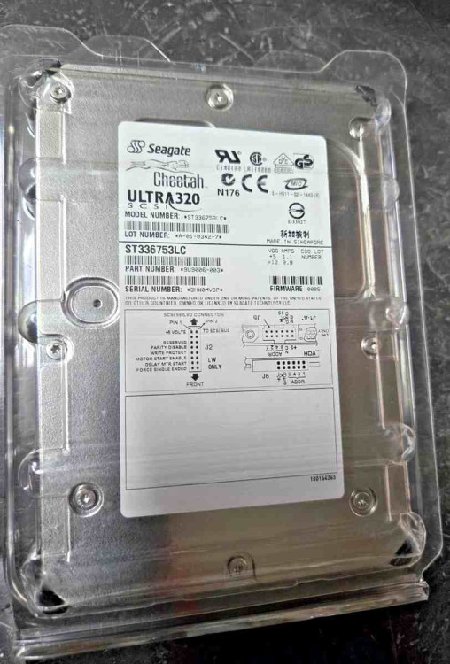 CLEAN TESTED 360205-021 HP 72.8GB 10K Ultra320 Universal HDD 80 Pins W/ Tray
