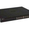 Коммутатор Dell N2024P POE+,24x1GbE + 2x10GbE SFP+ fixed ports (210-ABNW-1)