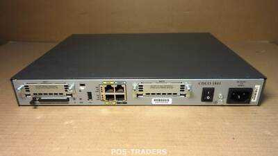 Modular Router w/2xFE, 2 WAN slots, 64 FL/256 DR