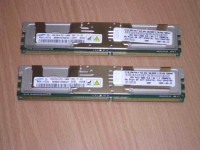 CLEAN PULLS 39M5791 IBM 4B (2X2GB) PC5300 DDR2 MEMORY KIT