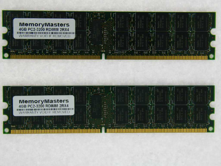 8GB PC2-3200 2 Rank (2X4GB) DDR   DL580 & ML570 G3