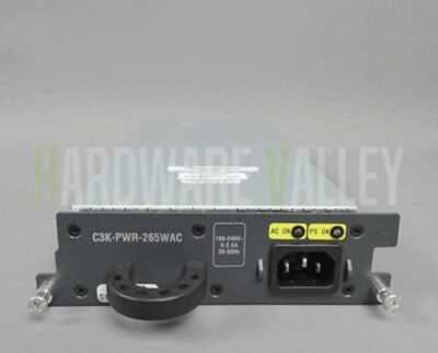 Catalyst 3750-E / 3560-E 265WAC power supply spare, NEW