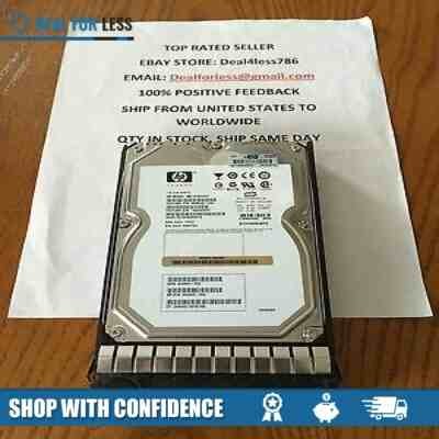 AG691A HP StorageWorks EVA 1000GB 1TB 7.2K FATA 1 Hard Drive AG691A HP StorageWorks EVA 1000GB 1TB 7.2K FATA 1 Hard Drive
