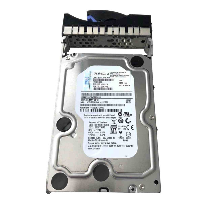 IBM Server 1TB 7200 SATA 3.5'' HS IBM Server 1TB 7200 SATA 3.5'' HS