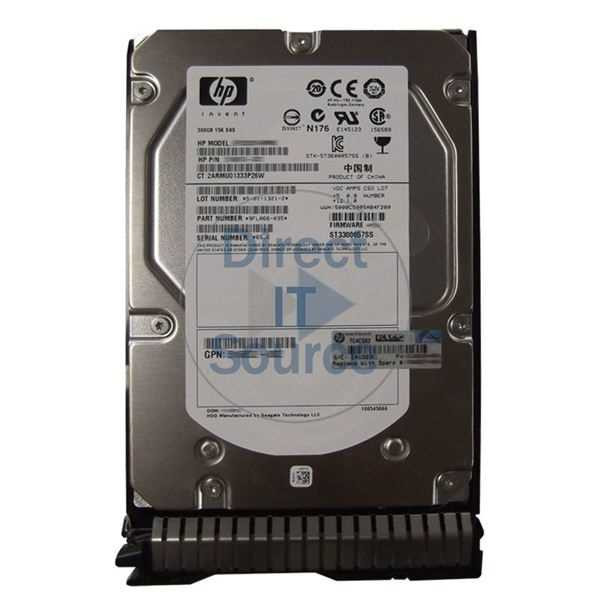 HP 300GB 6GB 15K SAS 3.5" DUAL PORT ENT HARD DRIVE 9FL066-035 HP 300GB 6GB 15K SAS 3.5" DUAL PORT ENT HARD DRIVE 9FL066-035