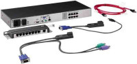 COMPLETE HP 0X1X8 KVM CONSOLE SWITCH