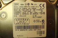 IBM 9.1GB 7200RPM DISK SCSI-U160-LVD 80PIN