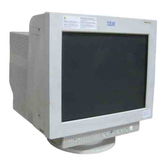 IBM P76 Stealth Black Color Monitor