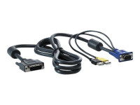 HP 1x4 KVM Console 6ft USB Cable All Racks