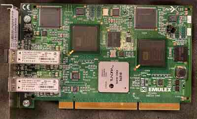 FC1020050-01E Emulex LightPulse 2GB Dual Ports Fibre PCI-X