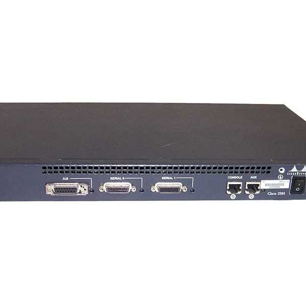 CISCO 2501 ETHERNET/ DUAL SERIAL ROUTER CISCO 2501 ETHERNET/ DUAL SERIAL ROUTER