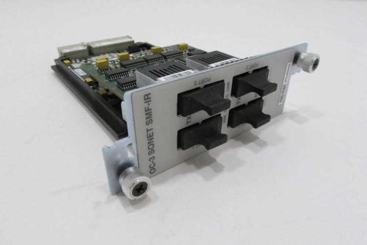 JUNIPER, 4-PORT SONET/SDH OC-3/STM1, SMIR, FOR M20/M40