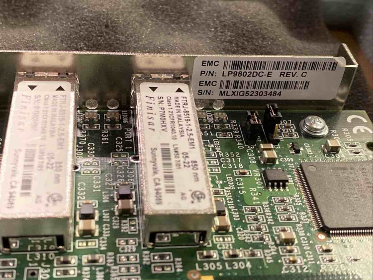 FC1020055-01A Emulex LightPulse 2GB Dual Ports Fibre PCI-X